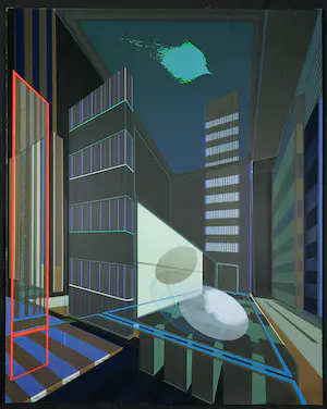 Ton Orth - Zeefdruk, Abstracte geometrische compositie kopen? Bied vanaf 35!