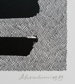 Jan Schoonhoven - Abstracte compositie, zeefdruk kopen? Bied vanaf 675!