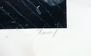 Niet of onleesbaar gesigneerd - Zeefdruk, Abstracte compositie kopen? Bied vanaf 1!