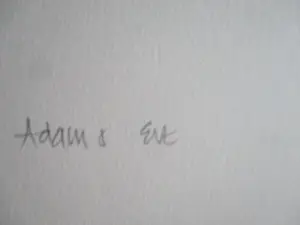 Judy Woodborne - Zeefdruk "Adam and Eve" kopen? Bied vanaf 25!