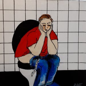 Anke Peddemors - kunst voor in het kleinste kamertje cees kopen? Bied vanaf 17!