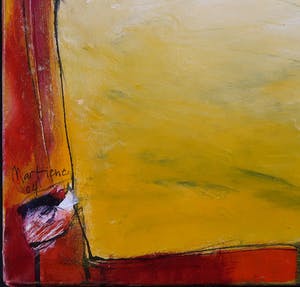 Martiene Raven - Acryl op doek, De nieuwe wereld I kopen? Bied vanaf 200!