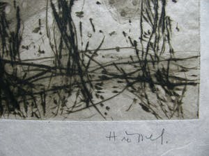 Horst Hussel - FARBRADIERUNG - PROBEDRUCK . Signiert kopen? Bied vanaf 100!