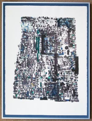 Maria Elena Vieira da Silva - Grottes, litho (ingelijst) kopen? Bied vanaf 475!