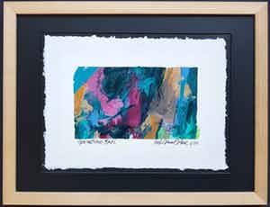 Beb Mulder - zeefdruk, incl. lijst verkocht voor € 80!