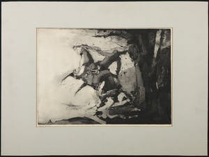 Truus Werners-Bluemink - Ets, Ruiter kopen? Bied vanaf 35!