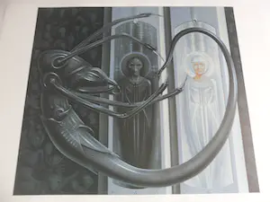Joseph Bruyn - Air brush. ALIEN INSEKT kopen? Bied vanaf 30!