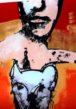 Herman Brood - man met hond verkocht voor € 350!