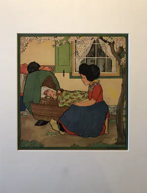 Rie Cramer - Lot van drie litho's (ca. 1920), illustraties voor kinderboeken kopen? Bied vanaf 69!
