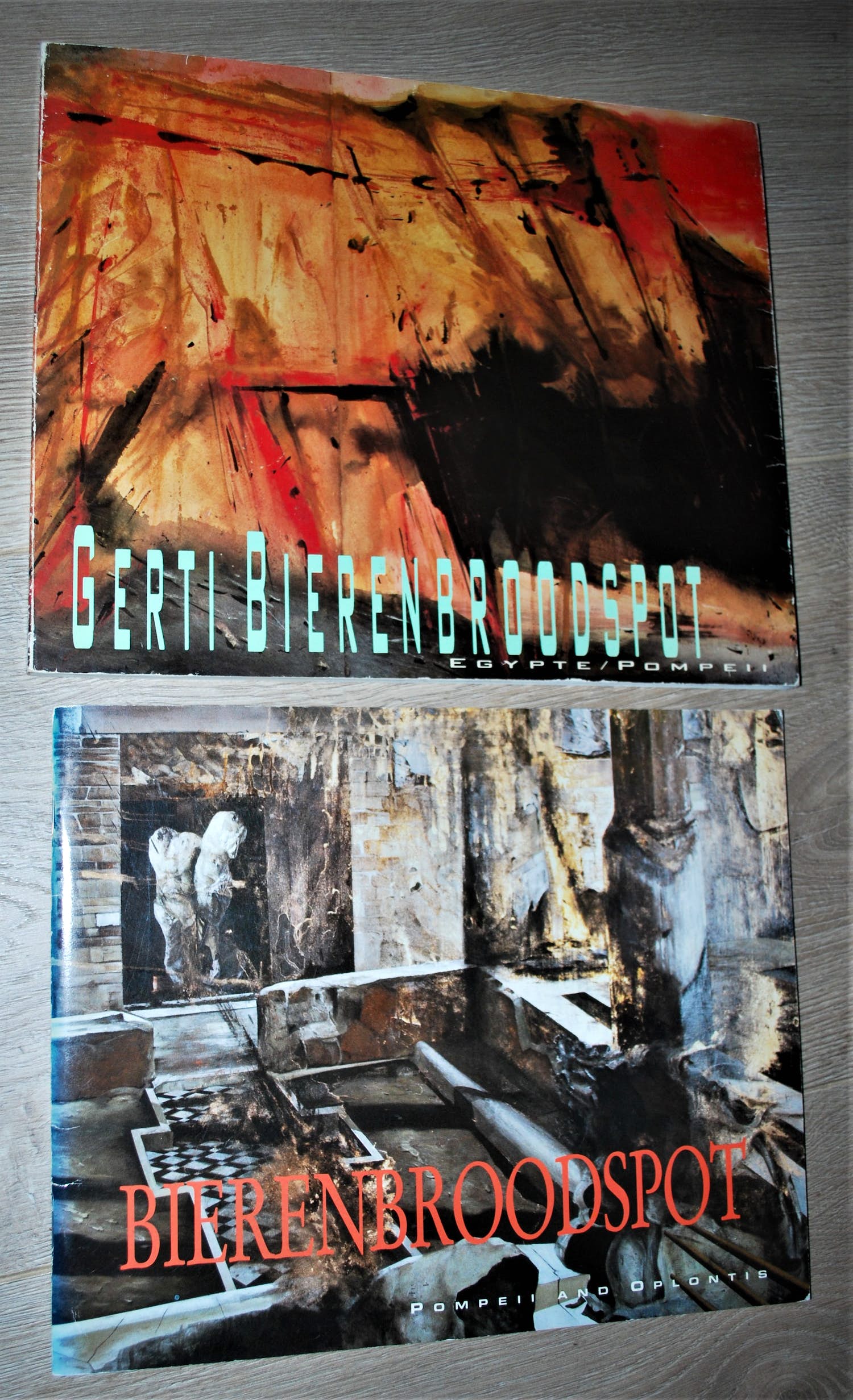 Gerti Bierenbroodspot - Egypte Pompeii Oplontis: 2 boeken - 1x gesigneerd - gratis verzonden verkocht voor € 50!