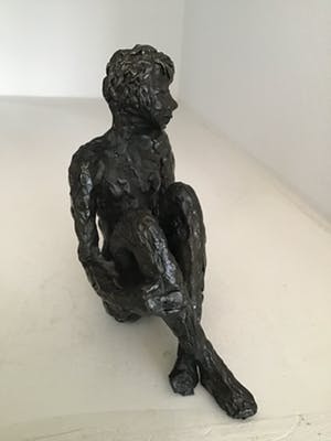 Astrid Veldhuyzen-Koppen - Sculptuur “ In gedachten “ kopen? Bied vanaf 40!