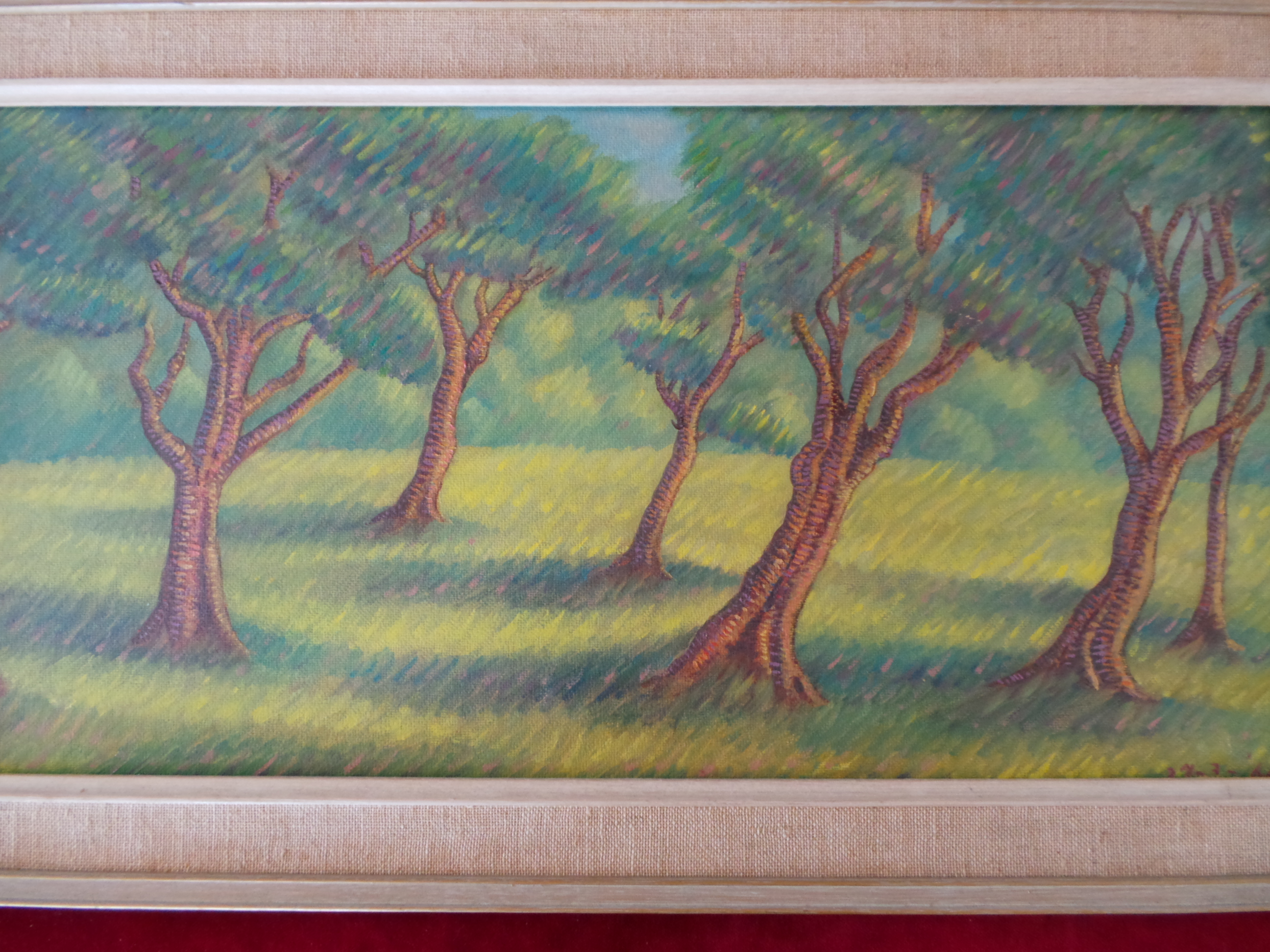 Niet of onleesbaar gesigneerd - Bosgezicht  kopen? Bied vanaf 1!