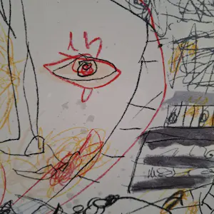 Kees Salentijn - Zeefdruk, De stadsfietser ingelijst kopen? Bied vanaf 60!