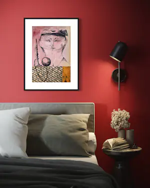 Robert Detheux - Surrealistische Collage und Malerei von 1957 kopen? Bied vanaf 150!