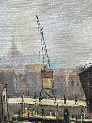 H. Wiegman - Havengezicht kopen? Bied vanaf 25!