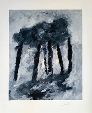 Armando - 'Waldstück' - handgesigneerde giclee in nieuwstaat kopen? Bied vanaf 150!