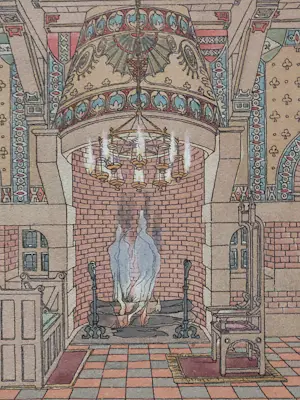 Hendrik Petrus Berlage - Decorontwerp voor Gijsbreght van Aemstel, 1893 kopen? Bied vanaf 65!