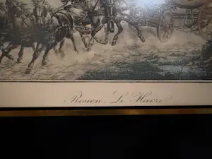 AcheterVictor Adam - Triptiek van 3 x 19e-eeuwse Handgekleurde Lithografieën (Paardenkoetsen)? Enchérissez de 240!