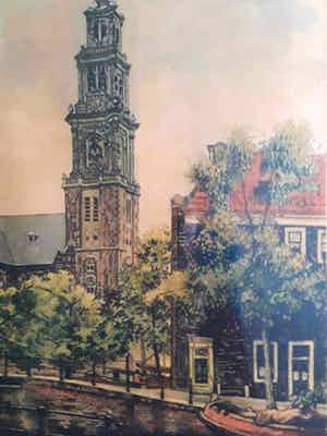 Cornelis Brandenburg - westerkerk verkocht voor € 50!