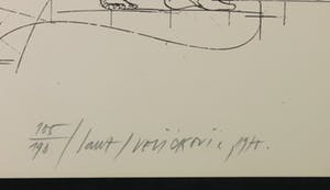 Vladimir Velickovic - en Martin Engelman, Lot van twee litho's (Prent 190) kopen? Bied vanaf 60!