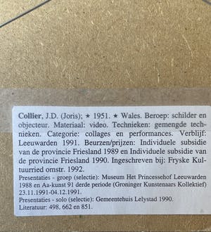 Joris Collier - Zonder titel kopen? Bied vanaf 1!