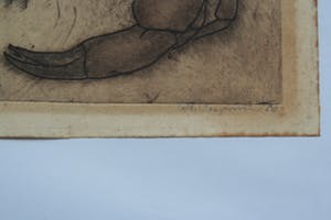 Frans Verpoorten - Noordzeekrab - gesigneerde ets kopen? Bied vanaf 35!