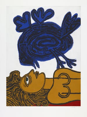 Corneille - Aquatint, Souvenir de Veronique (Groot!) kopen? Bied vanaf 10!