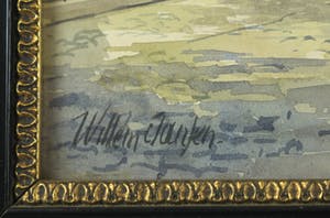 Willem Jansen - Prins Hendrikkade en Schreierstoren te Amsterdam kopen? Bied vanaf 25!