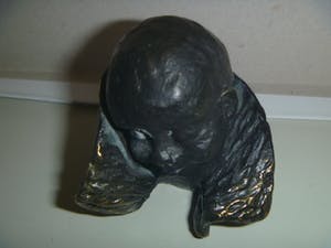 Niet of onleesbaar gesigneerd - zeer fraai en gedetailleerd hoofdje van een baby / kindje kopen? Bied vanaf 1!