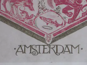 Richard Roland Holst - Programma Concertgebouw Amsterdam - Litho kopen? Bied vanaf 45!