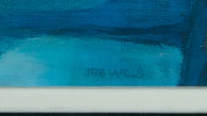 Joe Wols - Olieverf op doek, Beyond the Sea - Ingelijst kopen? Bied vanaf 1!