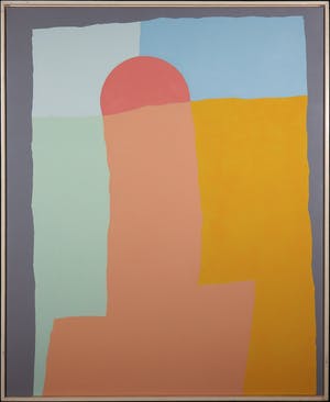 Bob Alberts - Olieverf op doek, Me and my friend - Ingelijst (Groot) kopen? Bied vanaf 1!