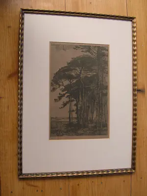 Aart Bijl - Bosrand met dennen kopen? Bied vanaf 35!