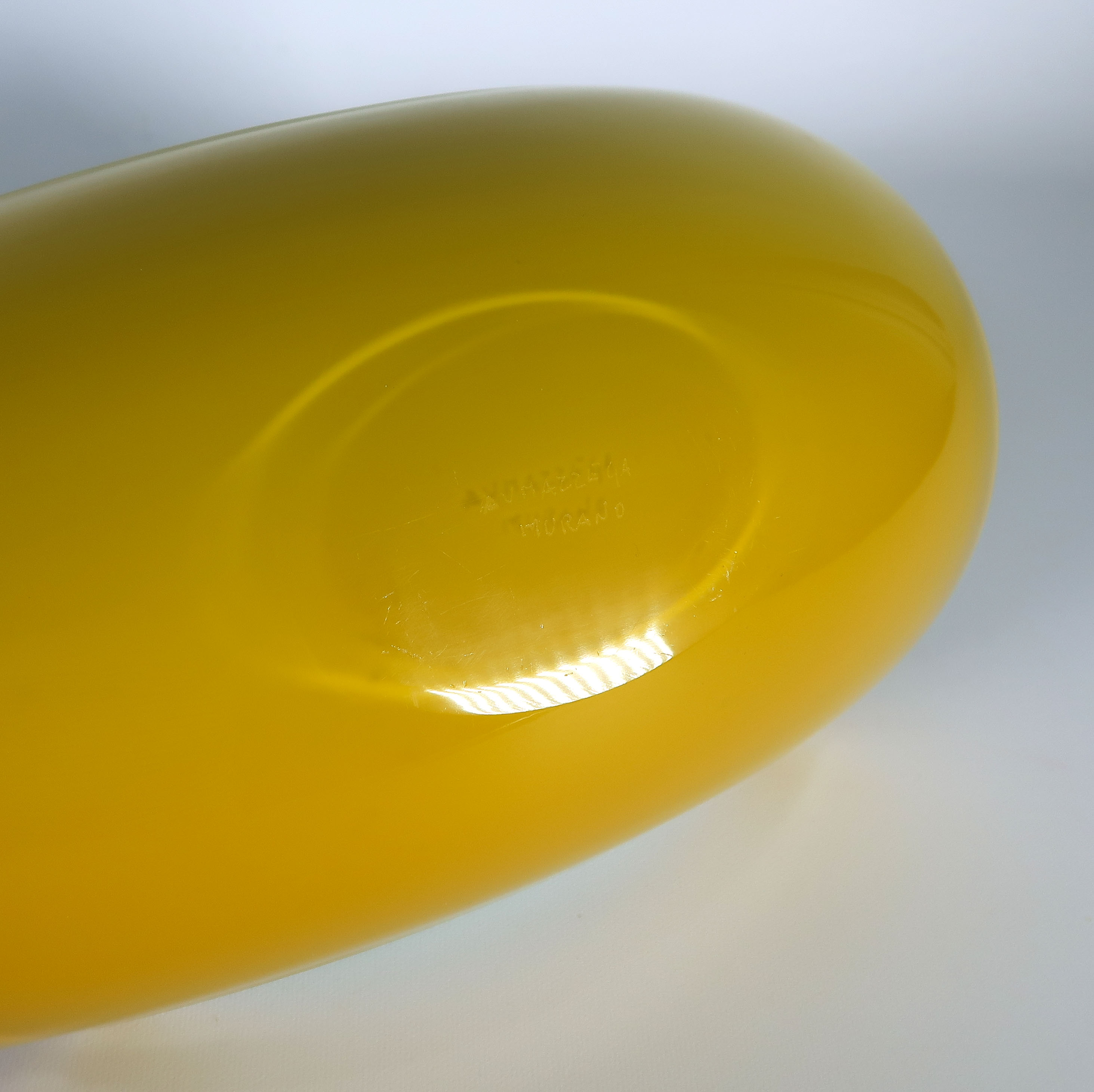Mazzega - Glas, Groen en gele schaal kopen? Bied vanaf 50!