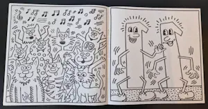 Keith Haring - Pop Shop kleurboek 1986. kopen? Bied vanaf 300!