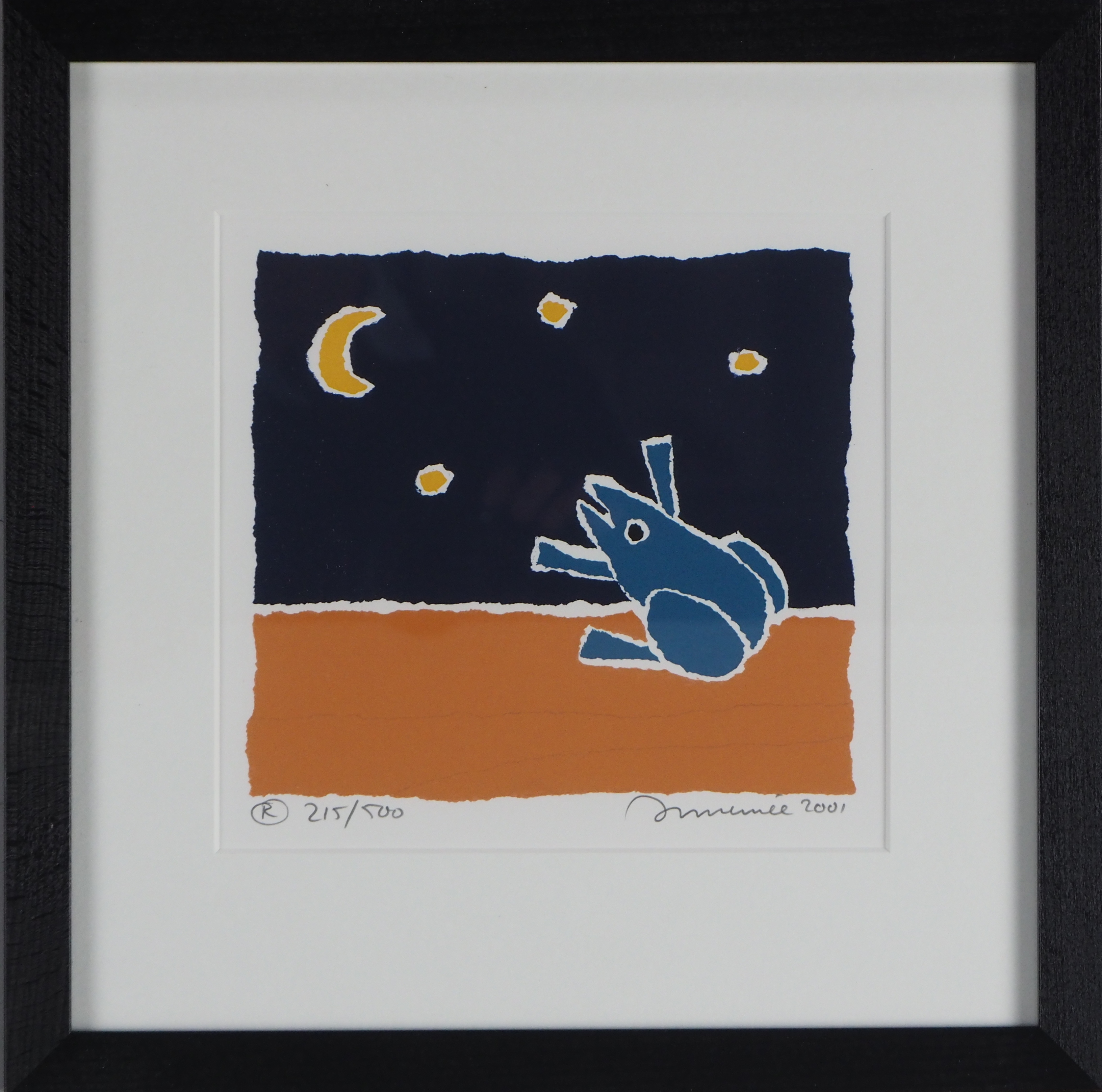 Hans Innemee - Blauwe kikker verkocht voor € 50!