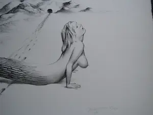 Joop Moesman - Boomvrouw in landschap kopen? Bied vanaf 95!