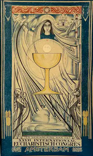 Jan Toorop - ter herinnering aan het XXVVII Internationaal Eucharistisch Conngres verkauft für € 245!