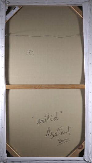 Jan Bollaert - Acryl op doek, United (Zeer groot) kopen? Bied vanaf 500!