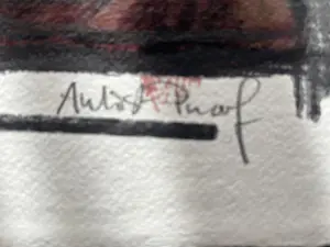 Nico Vrielink - Nico Vrielink - Kleurenzeefdruk CONFRONTATIE met GAUGUIN III Handgesign. kopen? Bied vanaf 10!