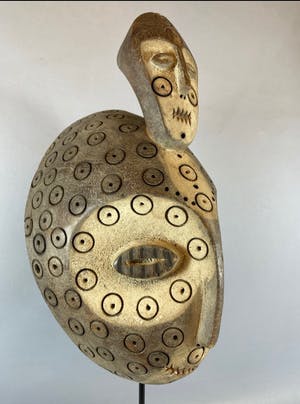 Lega - Oud tribal twin masker Congo kopen? Bied vanaf 1!