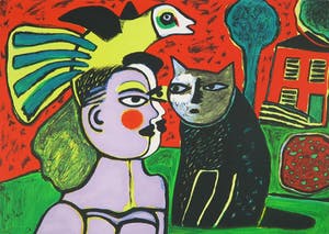 Corneille - Zeefdruk, Maison Rouge kopen? Bied vanaf 180!