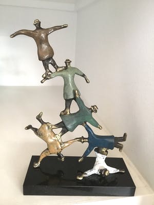 Hans Kuyper - Sculptuur “ The Sky is the Limit “ kopen? Bied vanaf 135!