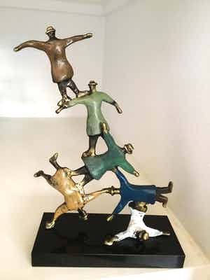 Hans Kuyper - Sculptuur “ The Sky is the Limit “ verkocht voor € 135!