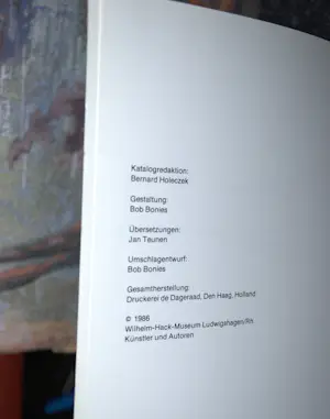 Bob Bonies - werk 1965-1986 - Ludwigshafen - gestempeld: Atelier kopen? Bied vanaf 50!