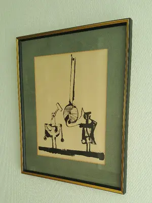 Anders Osterlin - grafisch werk zonder titel kopen? Bied vanaf 215!