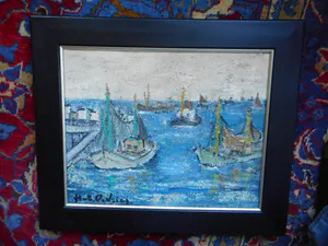 Hubert De Vries - Scheepsverkeer op de Schelde kopen? Bied vanaf 220!