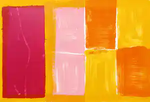 Adine Engelman - Abstracte compositie, monotype (unica) verkauft für € 75!