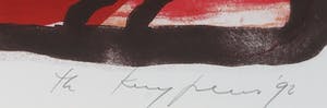Theo Kuijpers - Litho, Zonder titel - Ingelijst kopen? Bied vanaf 1!