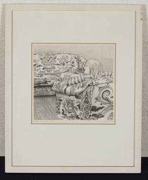 Marja Schutte - Patroon III - 3/15 - 1977 - litho op papier - BKR Den Haag kopen? Bied vanaf 10!